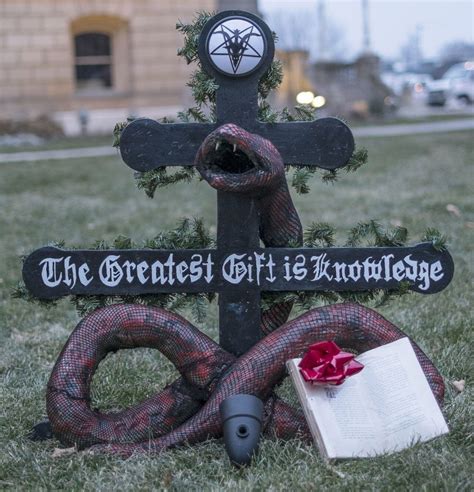 Satanist Group Puts Up Display Outside Michigan Capitol