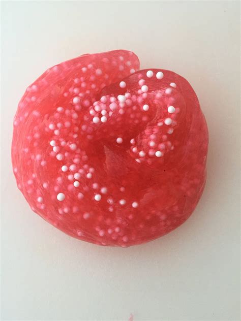 Hot Pink Floam Slime Pink Floam Pink Slime Clear Pink Etsy Homemade