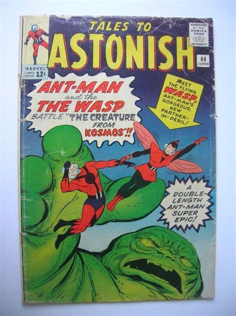 Tales To Astonish 44 G Ant Man Tales To Astonish Comics Marvel