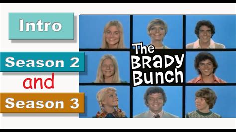 The Brady Bunch Intro Seasons 2 And 3 Youtube