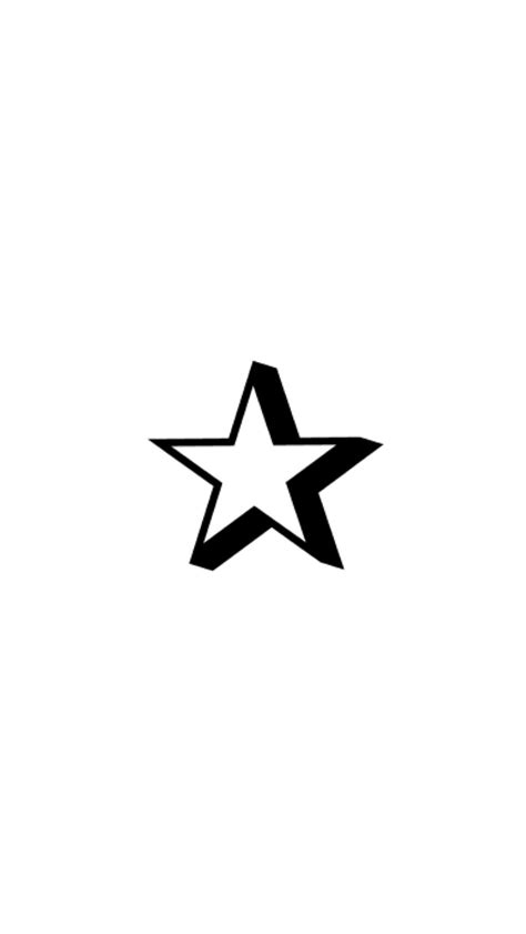 Black And White Star Emoji Star Emoji Black And White Stars Black