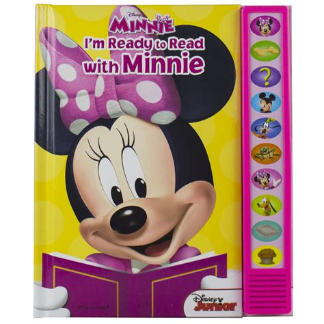 Play A Sound Disney Minnie Mouse Im Ready To Read With Minnie