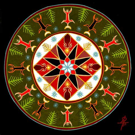 Maxim Great Britain Pagan Folk Mandala Artwork Cards Prints Inquiry