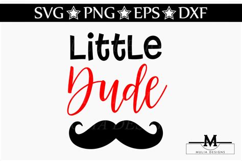 Little Dude Svg By Mulia Designs Thehungryjpeg