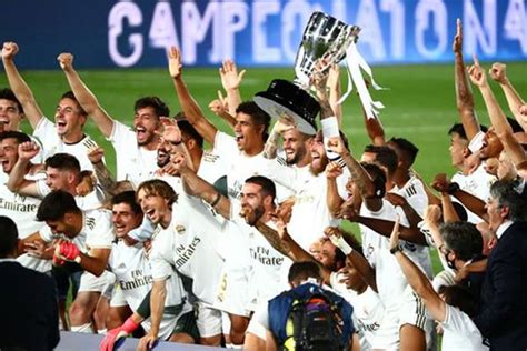 Real Madrid Secures 34th La Liga Title Club President Perez Says Win