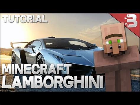 Claim your free 50gb now! Minecraft: Lamborghini Tutorial - YouTube
