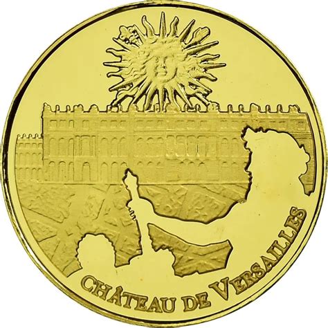France 5 Euro Gold Coin Unesco World Heritage Palace Of Versailles