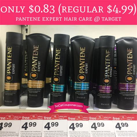 Only $0.83 (Regular $4.99) Pantene Expert Hair Care @ Target Until 10 ...