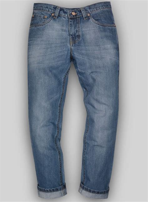 Please find below levi __ inventor of the denim jeans answers. Bullet Denim Jeans - Stone Wash : Made To Measure Custom ...