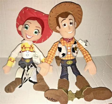Toy Story Woody And Jessie Plush Dolls Disney 12 Inch Ebay