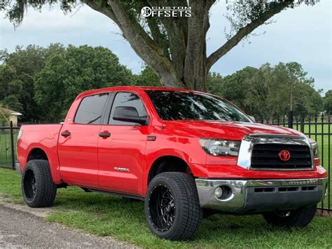 2008 Toyota Tundra With 20x12 44 Hardrock Crusher And 30550r20 Cooper