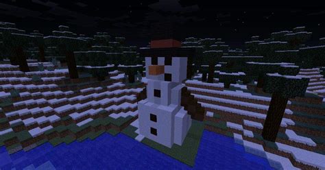My Minecraft Snowman Minecraft Amino