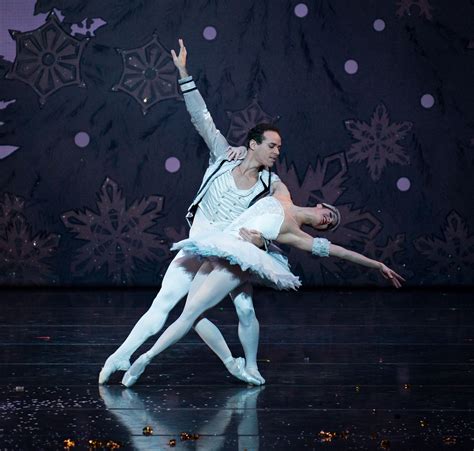 Romel Frometa And Gema Diaz As The Snow King And Queen In Frisch S Presents The Nutcracker