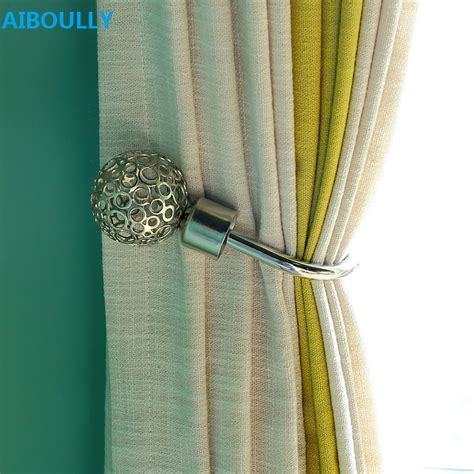 Aiboully Set Of 2 Curtain Holders For Window Curtain Decoration