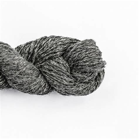 Wool Yarn100 Natural Knitting Crochet Craft Supplies Mid Gray