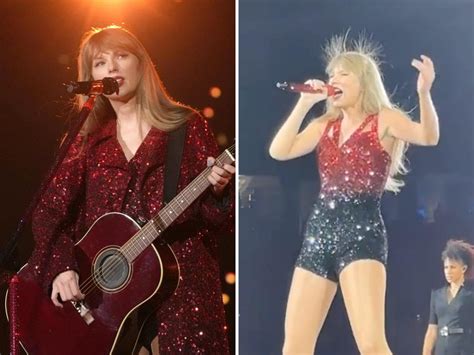 Taylor Swifts Hair Raising Moment From Her Eras Tour Is Going Viral
