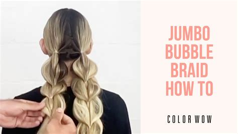 How To Do Bubble Braids Easy Diy Hair Tutorial Youtube