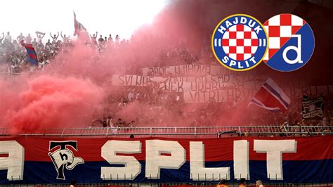 Croatias Eternal Derby Hajduk Split Vs Dinamo Zagreb Youtube