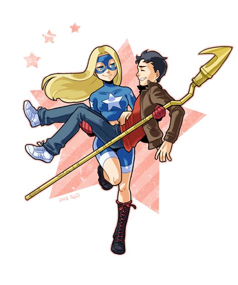 Billy Baston And Courtney Whitmore By Sen Dccomics