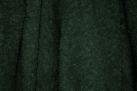 Forest Green Terry Cloth Bath Towel Texture Picture Free Photograph