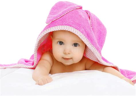 108 Cute Baby Under Pink Towel Stock Photos Free And Royalty Free Stock