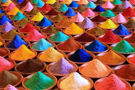 Multicolored Powder Dyes | MGH The Peoples' heART