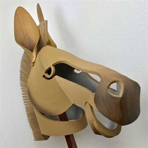 Donkey Head Mask Midsummer Nights Dream Ready To Ship Etsy Máscara