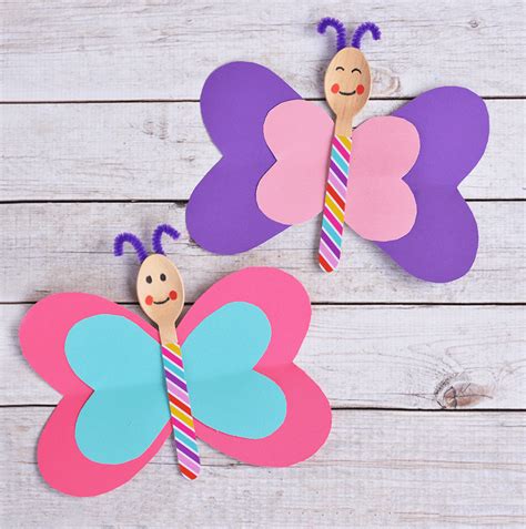 30 Simple And Beautiful Butterfly Crafts For Kids Kids Love What