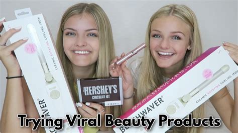 trying viral beauty products youtube