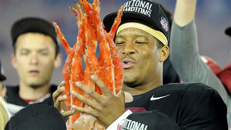 Fsu Couple Dresses Up As Jameis Winston And Crab Legs For Halloween
