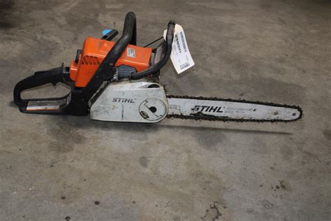 Stihl Chainsaw Ms180c 16 Gas Powered With Chain Property Room