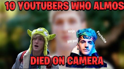 7 Youtubers Who Almost Died On Camera Youtube