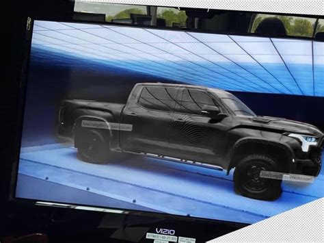 2022 Toyota Tundra Leaked Photos Reveal Trd Pro Trim Level In All Its