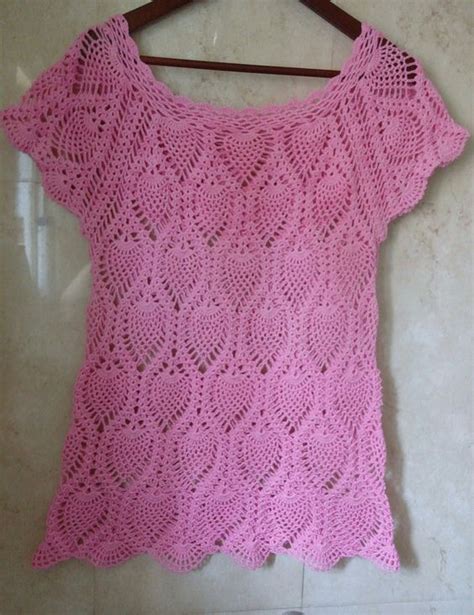 Crochet Blouse Easy Standard With Step By Step Tutorial In Yarn