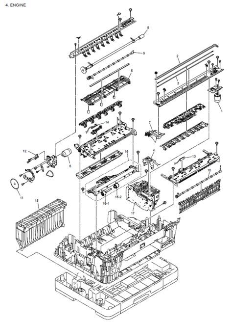 Brother Mfc J3930dw Parts List And Illustrated Parts Diagrams