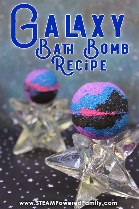 Make your own milky way galaxy bath bombs with this premium recipe and detailed tutorial! Easy Galaxy Bath Bomb Recipe and Chemistry lesson for ...