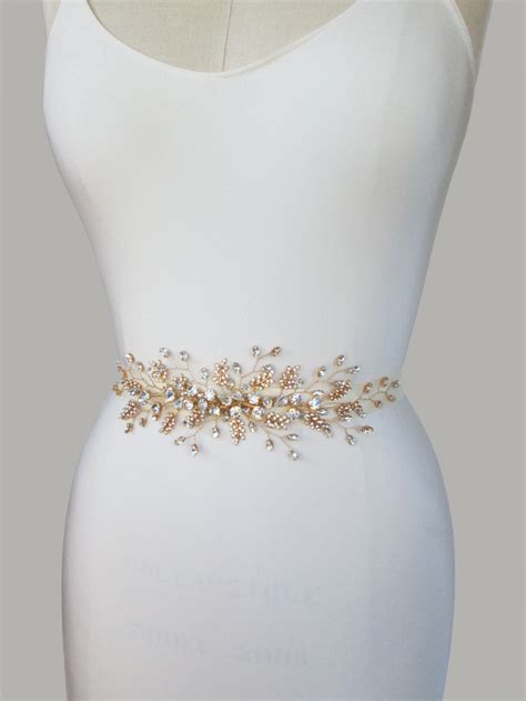 Seriously Stylish Bridal Sashes Belts Weddingsonline