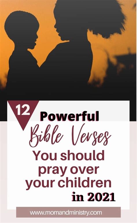 12 Powerful Verses To Pray Over Your Children