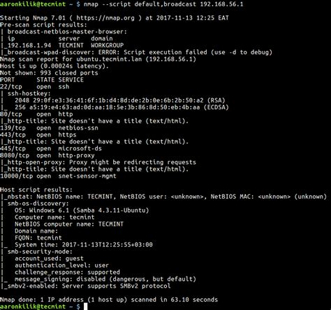 How To Use Nmap Script Engine Nse Scripts In Linux Designlinux