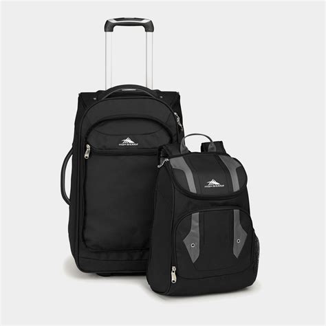 High Sierra Adventure Access Carry On Wheeled Backpack With Removable