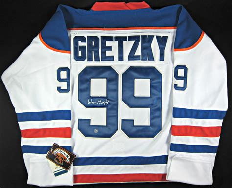 Wayne Gretzky Signed Jersey Memorabilia Center