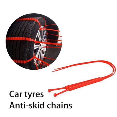 Plastic Snow Anti Skid Tire Chains For Wheel Loader Buy Tire Chains