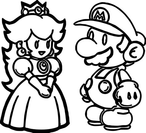 Dibujo De Mario Bros Para Colorear Dibujos De Super Mario Para