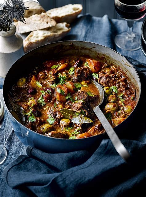 Italian Braised Beef Stew In Red Wine Delicious Magazine