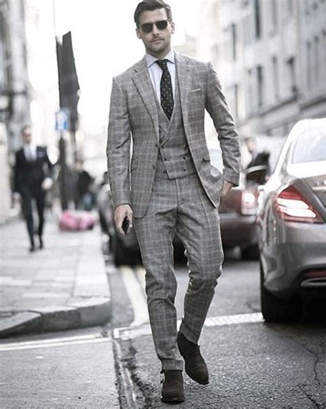 40 Sober Grey Suit Outfit Ideas For Men Mens Fashion Suits Grey Suit