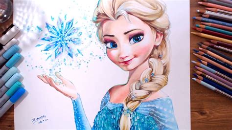 Use this art lesson to learn how to draw elsa the snow. Drawing Elsa (Frozen) | drawholic - YouTube