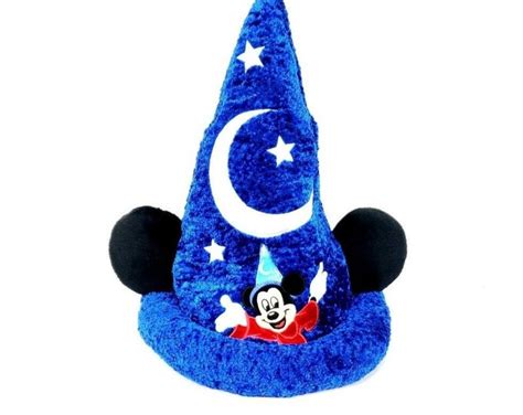 Disney Parks Sorcerer Mickey Hat Plush Stuffed Disney Bounding Adult Etsy