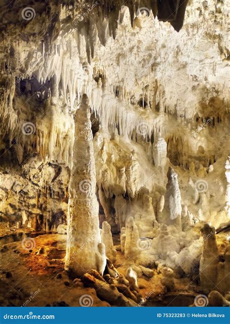 Dolomite Caves Stock Image Image Of Underground Grotto 75323283