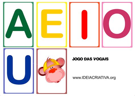 Jogo Das Vogais Mico