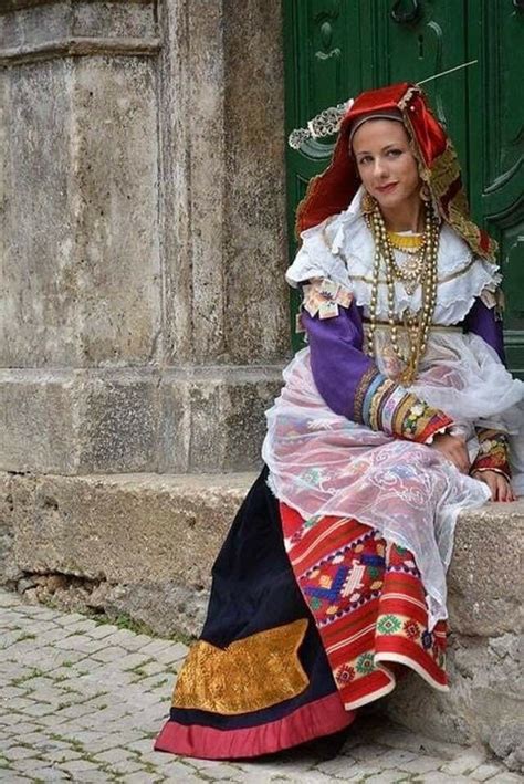 Traditional Costume Abruzzo Italy Italian Traditional Dress
